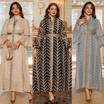 Eid Flare Sleeve Abaya