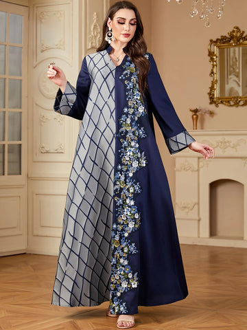 Embroidered Muslim Eid Kaftan