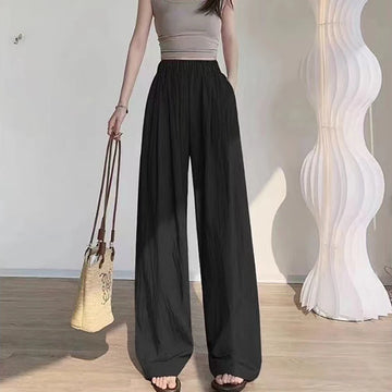 Summer High-Waist Wide Leg Pants