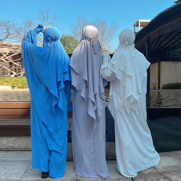 Muslim Abaya Khimar Set