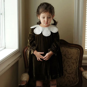 Baby Girls' Velvet Christmas Dress