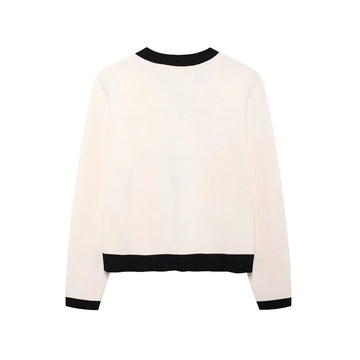 Chic Knitted Cardigan with Buttons