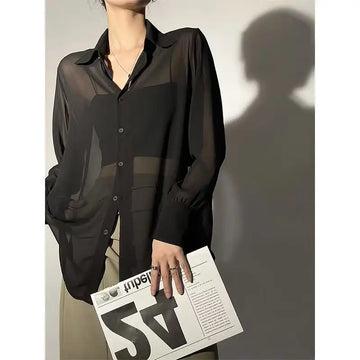 Korean Sun-Proof Chiffon Shirt