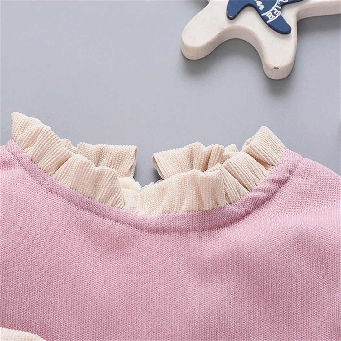 Winter Baby Girl Fleece Dress