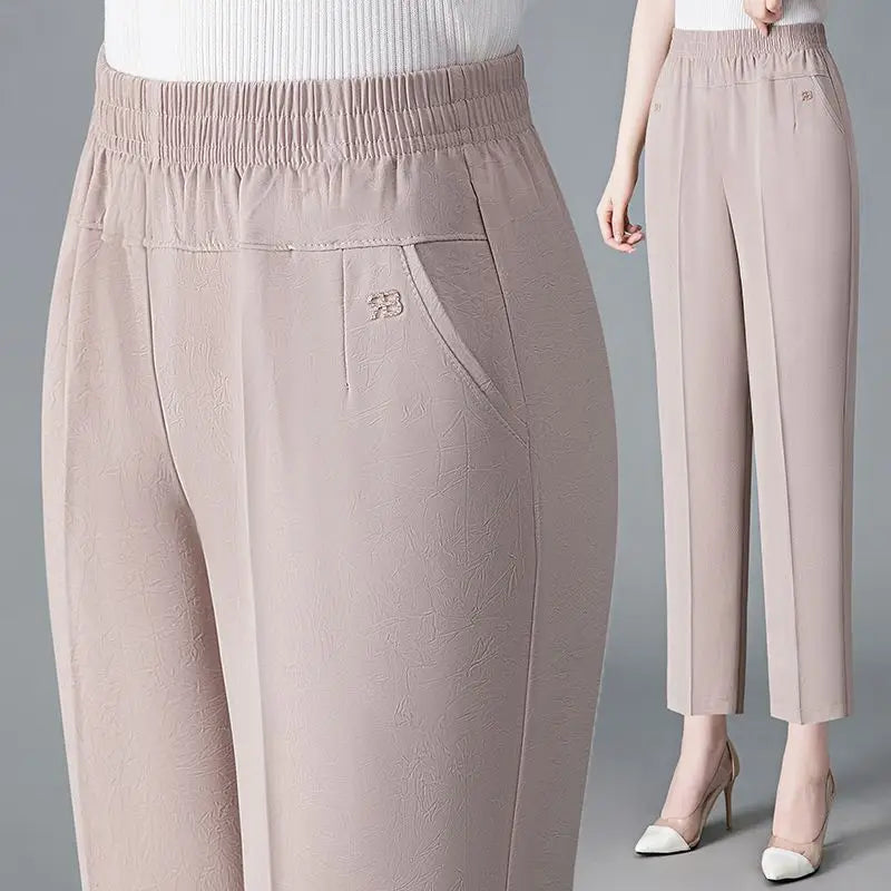 Women Vintage Loose Straight Pants