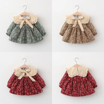 Girls' Long Sleeve Princess Dress