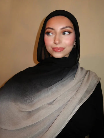Gradient Rayon Modal Hijab Scarf