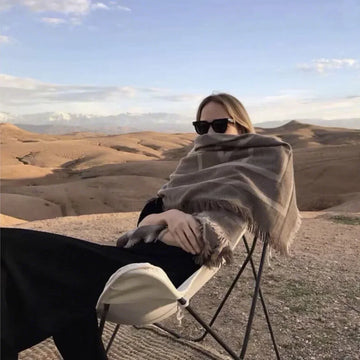 Wool Cashmere Winter Scarf