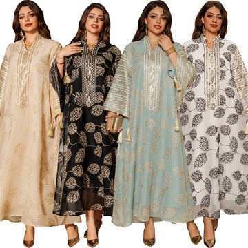 Embroidered Ramadan Dubai Abaya