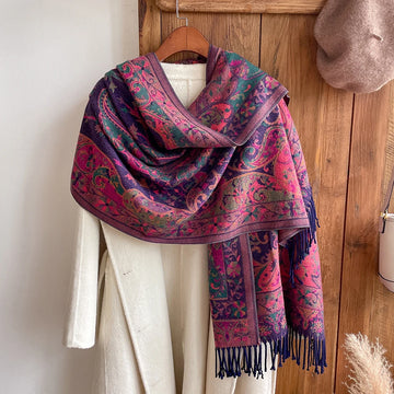 Tassel Pashmina Winter Shawl