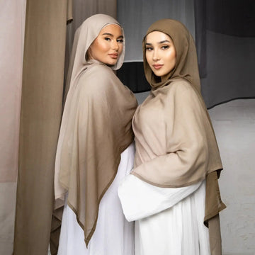 Ombre Modal Fabric Hijab Scarf