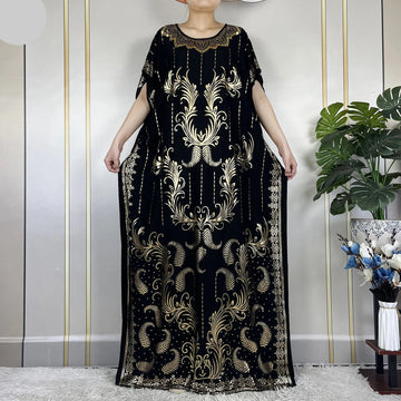 Summer Abaya Cotton Dress