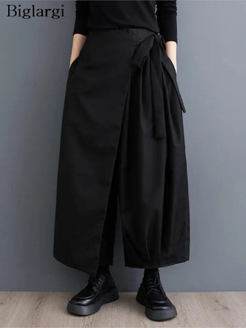 Oversized Two-Piece Wide Leg Pants