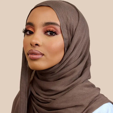Crinkle Rayon Muslim Hijab