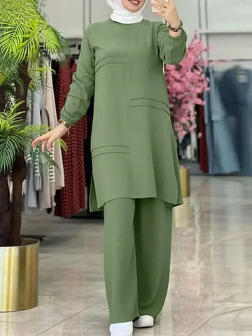 Ramadan Two-Piece Muslim Suit