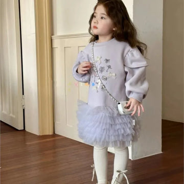 Baby Girls Velvet Tutu Dress
