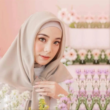 Chiffon Solid Color Headscarf