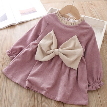 Winter Baby Girl Fleece Dress