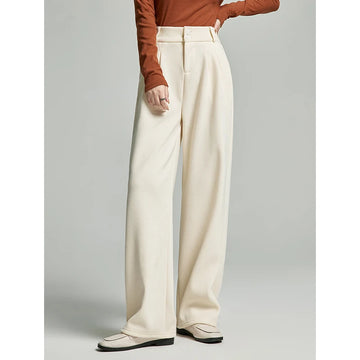 Women's Plush High-Waist Pants