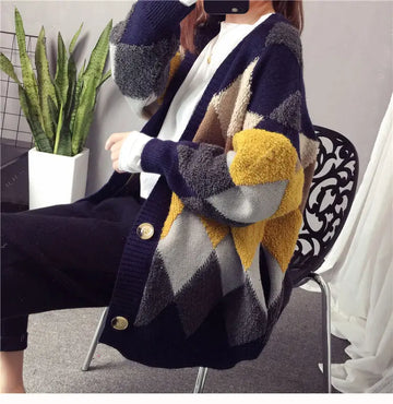 Slouchy Loose Knit Cardigan
