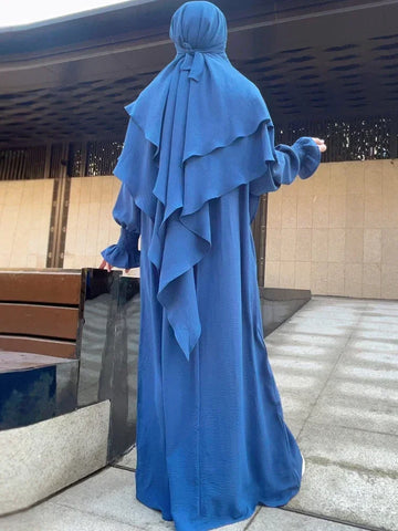Ramadan Abaya & Khimar Set