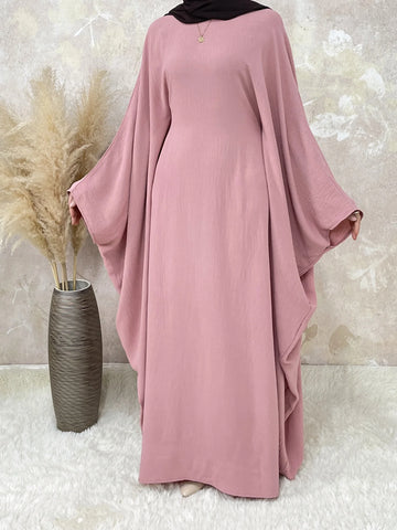 Butterfly Batwing Abaya Without Hijab