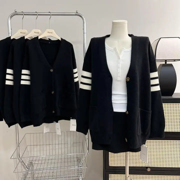 Korean Lazy Style Knit Cardigan