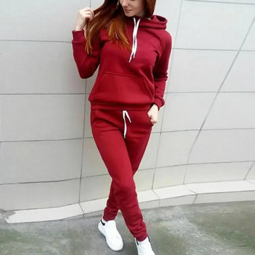 Women’s Hooded Tracksuit Set