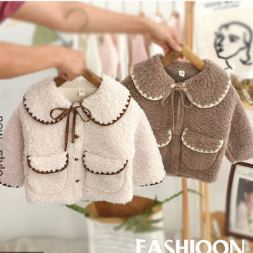 Baby Faux Fur Lamb Wool Coat