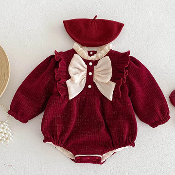 Winter Christmas Baby Jumpsuit