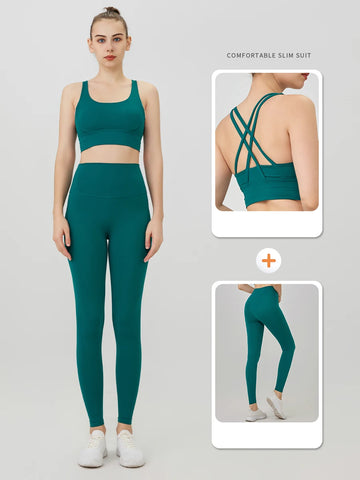 Power Move Push-Up Bra & Leggings Set