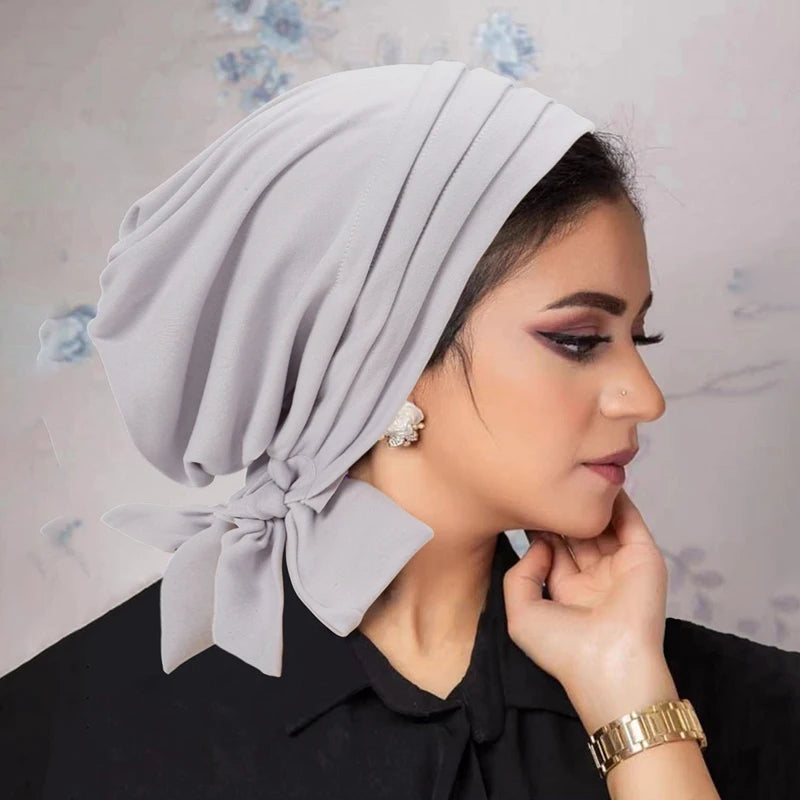 Stretch Turban Underscarf Hat
