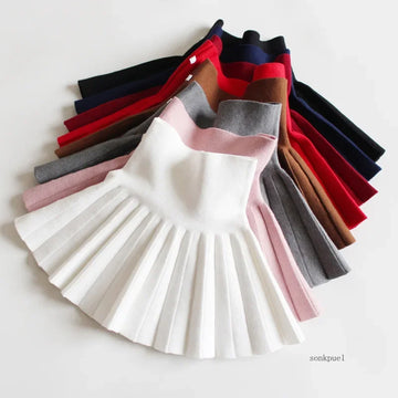Baby Girls' Knit Pleated Skirt