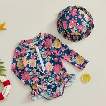 Toddler Girls' Strawberry Swimsuit
