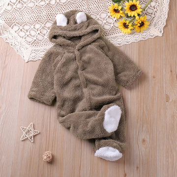 Humor Bear Baby Cartoon Romper