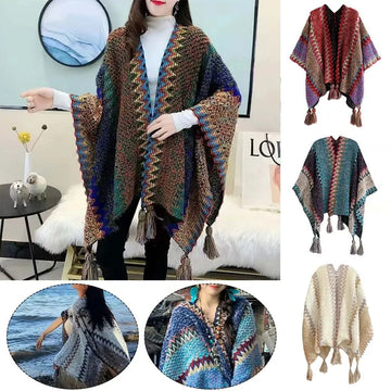 Ethnic Style Mongolian Poncho