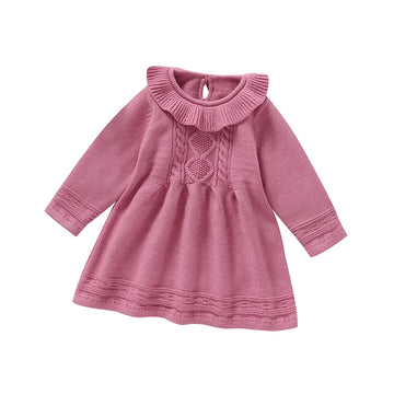 Baby Girl Doll Collar Dress