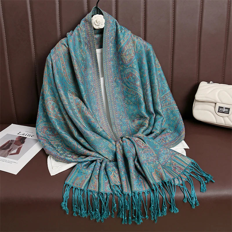 Soft Cashmere Muslim Hijab Scarf