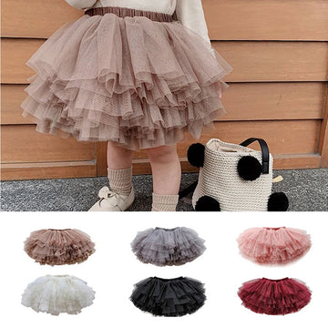 Black Fluffy Tutu Skirt