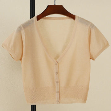 Outerwear Summer Cardigan Women Jerseys