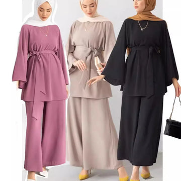Eid Muslim Lace-Up Set