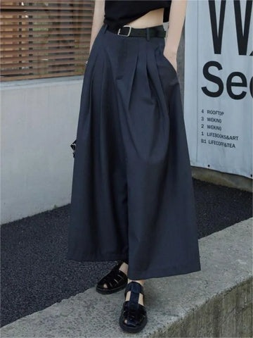 Oversized Vintage Skirt Suit Pants