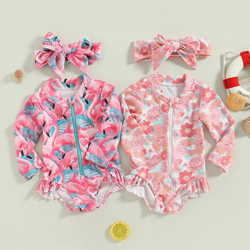 Toddler Girls' Strawberry Swim Set