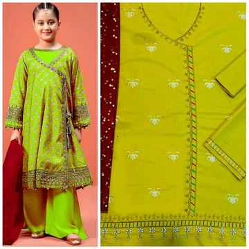 3 pcs Lawn Kids Hit Article