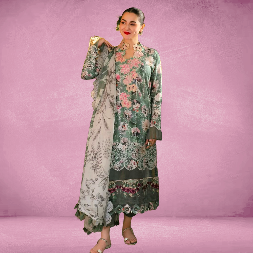 3Pc Fancy Lawn Asfa Nabeel Hit Article