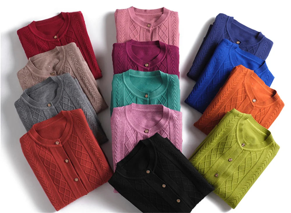 Korean Oversized Knit Cardigan