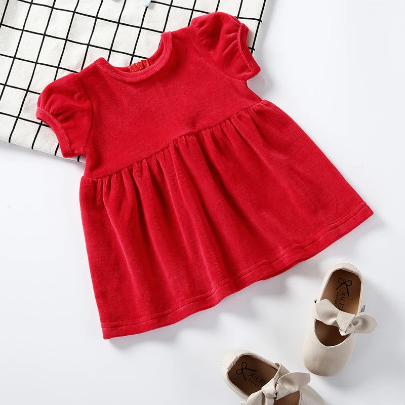 Newborn Baby Girl Red Dress
