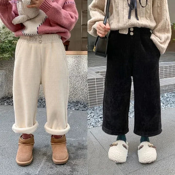 Baby Girls Corduroy Trousers