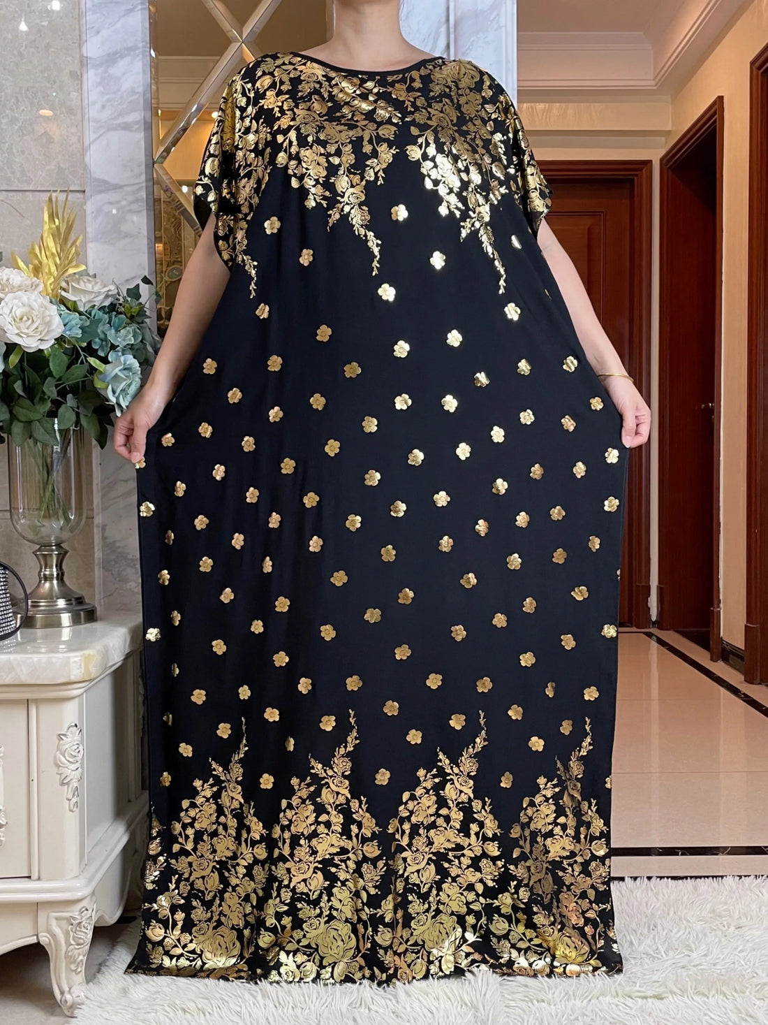 2024 Summer Loose Abaya Dress