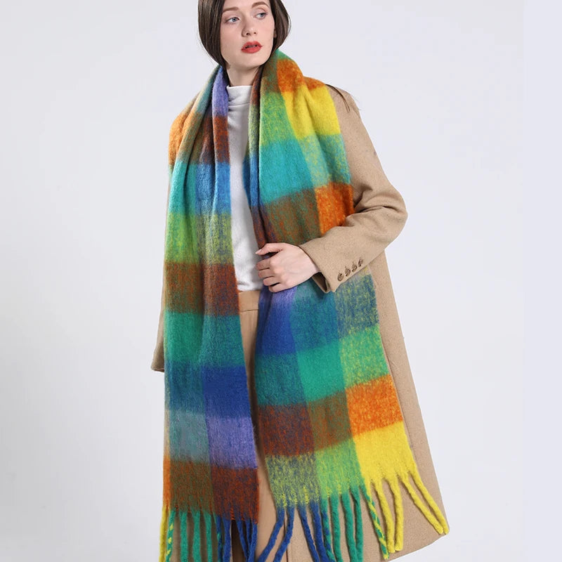 2024 Winter Cashmere Shawl Scarf